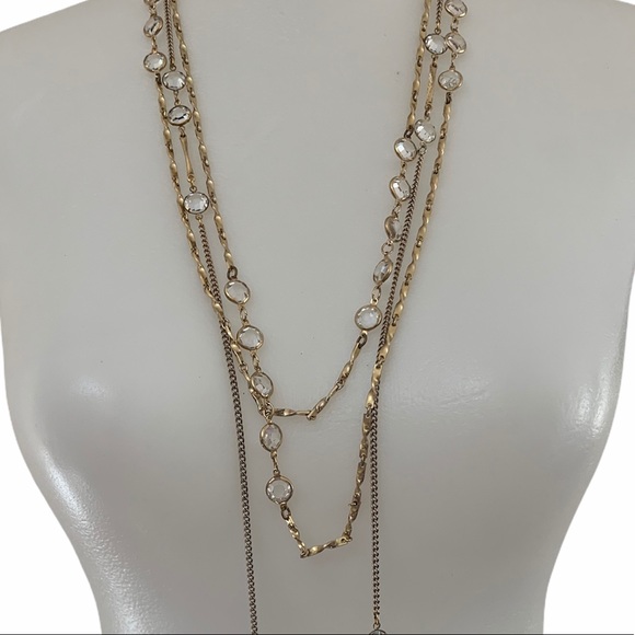 Necklace Multi Strand Chain - Picture 3 of 8